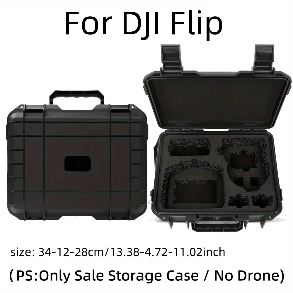 Drone Hard Shell Case - For DJI Flip Hard-Shell Storage Case,